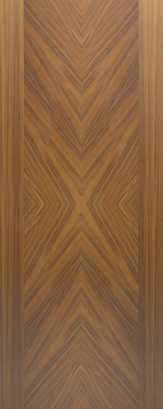 Veneer door DK 139 Teak